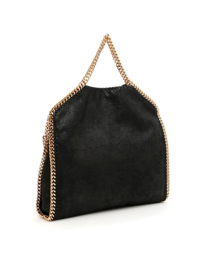 Shop Stella Mccartney 3chain Falabella Tote Bag In Black|nero