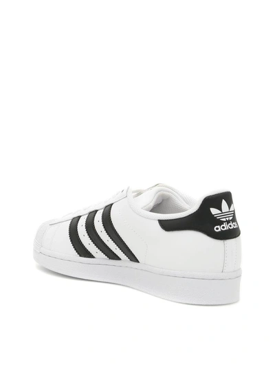 Shop Adidas Originals Superstar Sneakers In Ftwwht/cblack (white)