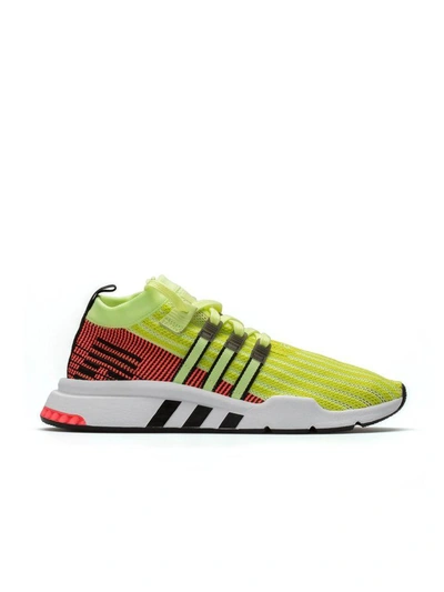 Shop Adidas Originals Eqt Support Mid Adv Pk In Yellow