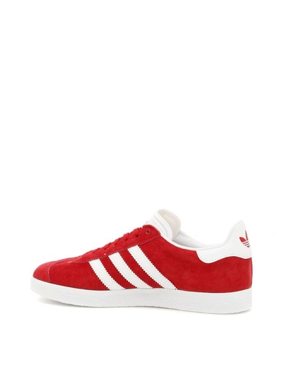 Shop Adidas Originals Gazelle Originals Sneakers In Scarlet (red)