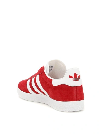 Shop Adidas Originals Gazelle Originals Sneakers In Scarlet (red)