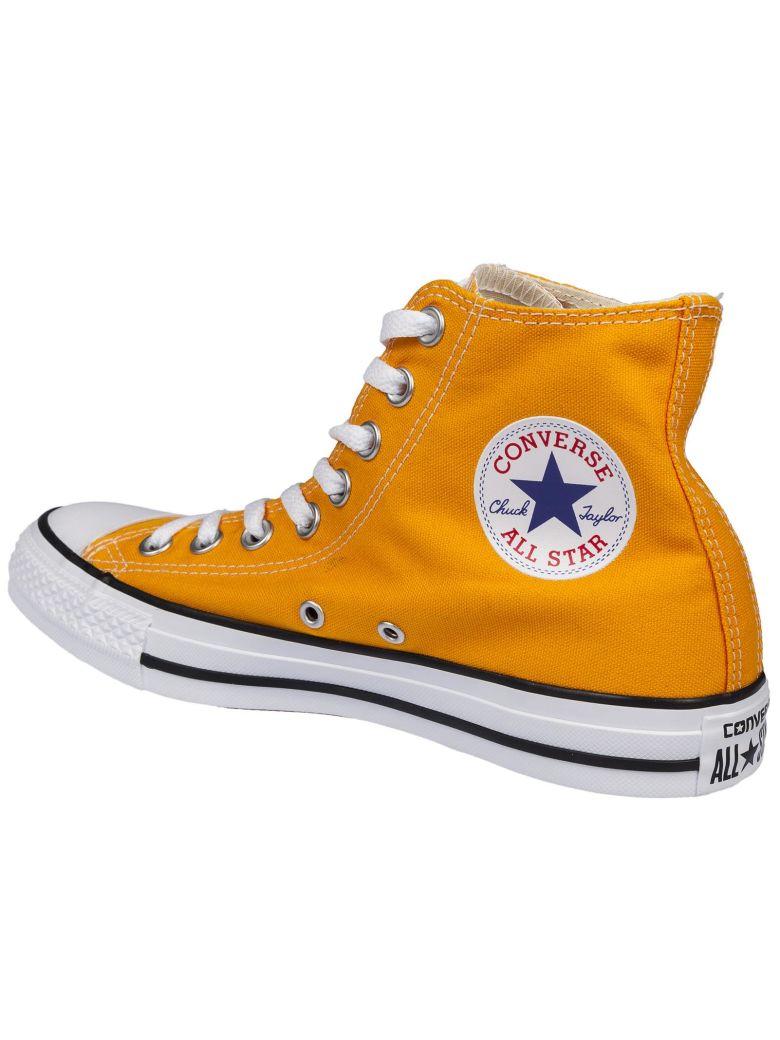 orange ray converse high tops