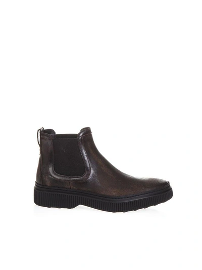 Shop Tod's Brown Leather Boots