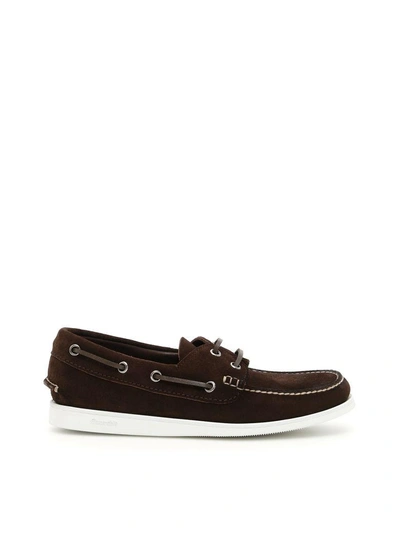 Shop Church's Suede Moccasins In Brown (brown)