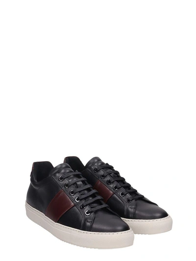 Shop National Standard Black Leather Sneakers