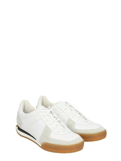 Shop Givenchy White Leather Sneakers