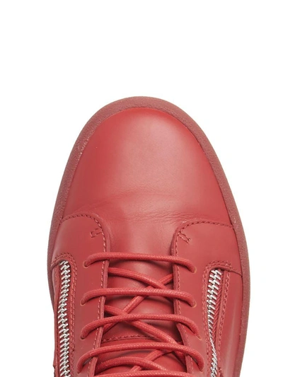 Shop Giuseppe Zanotti Socks Shoes In Red