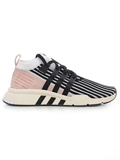 Shop Adidas Originals Eqt Support Mid Adv Sneakers In Basic