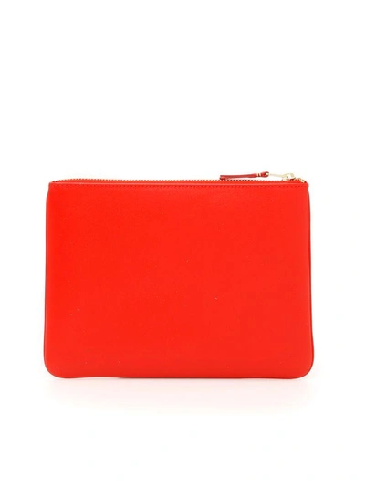 Shop Comme Des Garçons Unisex Classic Pouch In Orange|arancio