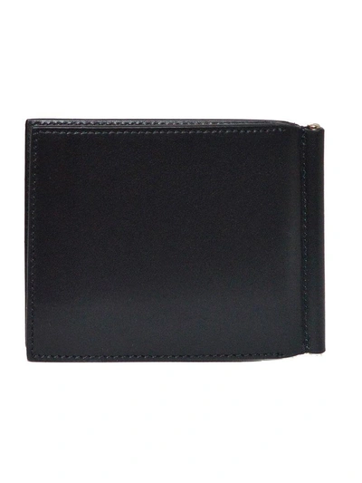 Shop Givenchy Logo Bi-fold Wallet In Black