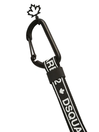 Shop Dsquared2 Key Ring In Nero