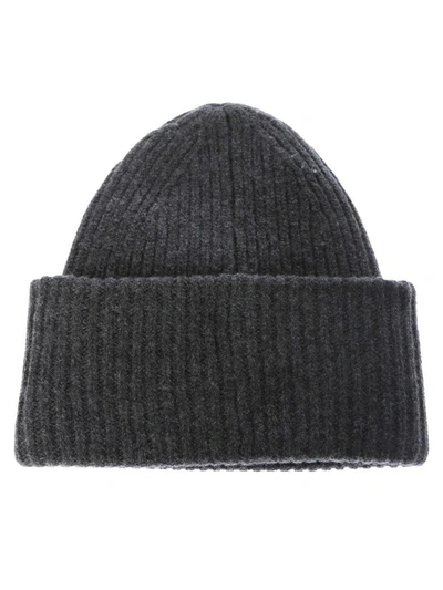 Shop Acne Studios Ribbed Beanie