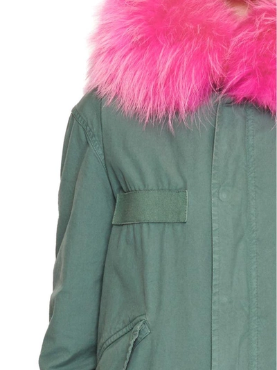 Shop Mr & Mrs Italy Parka In Green