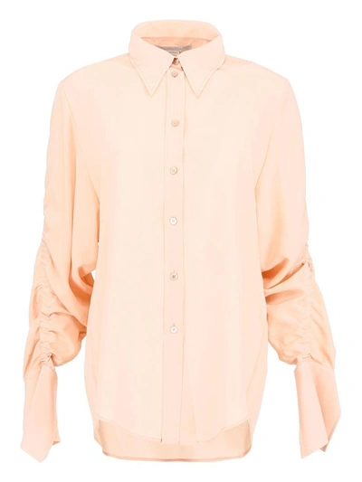 Shop Stella Mccartney Silk Blouse In Pink (pink)
