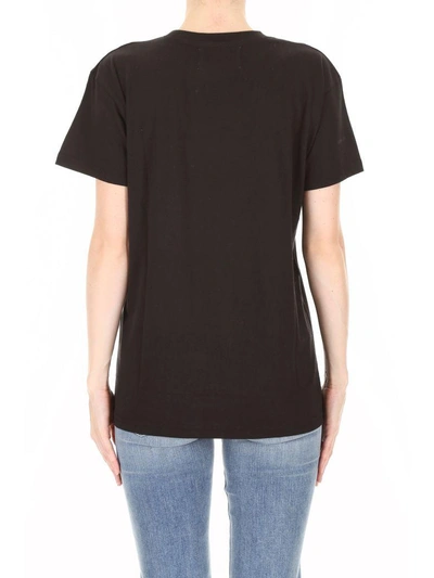 Shop Forte Couture Maria T-shirt In Black (black)