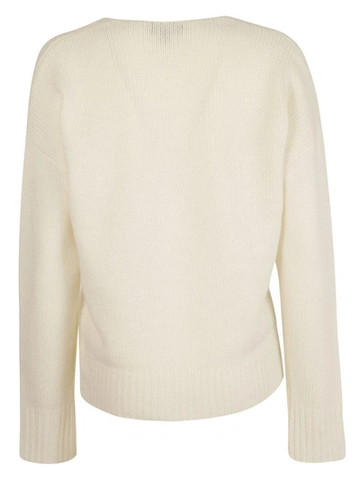 Shop Theory Classic Sweater In Avorio