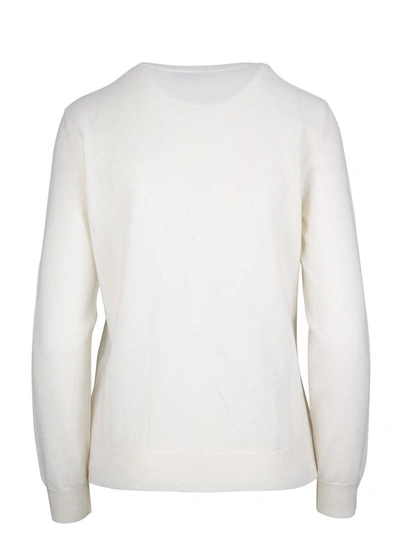 Shop Valentino Logo Sweater In 0an