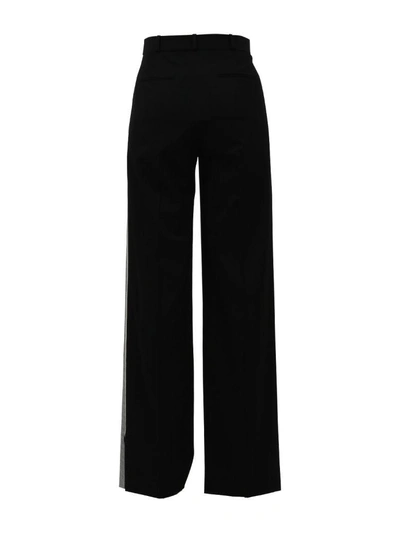 Shop Stella Mccartney Tweed Reine Trouser In Black/white