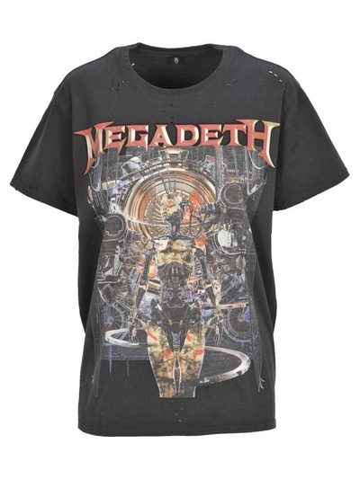 Shop R13 Megadeth Tshirt In Black