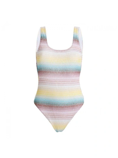 Shop Missoni Mare Patterned Swimsuit