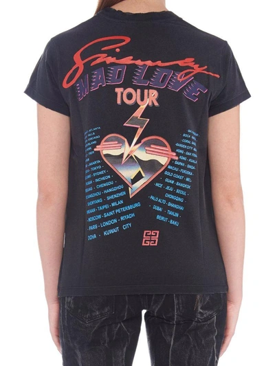 Shop Givenchy Mad Tour T-shirt In Black