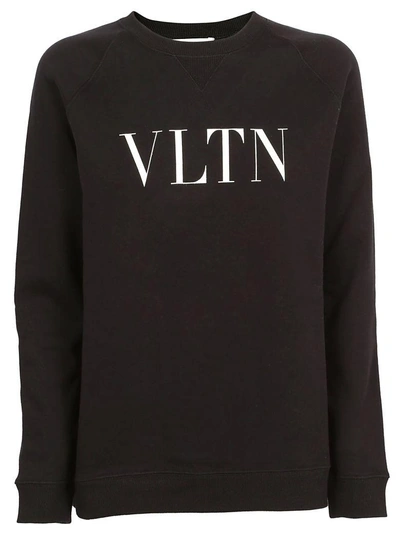 Shop Valentino Sweatshirt In Nero