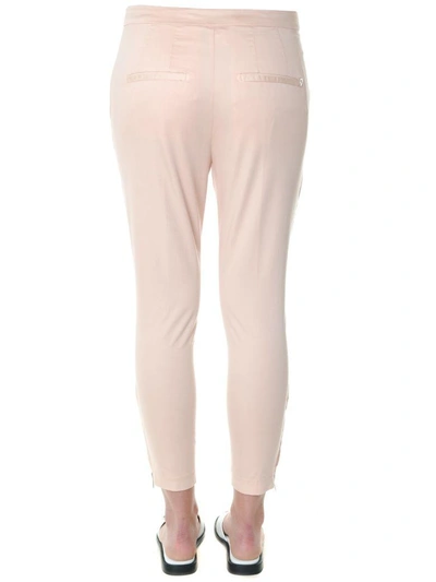 Shop Dondup Fairy Pink Cotton Trousers