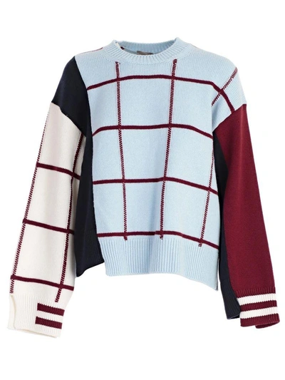 Shop Mrz Knitted Sweater In Sky
