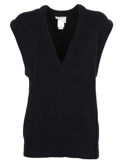 Shop Chloé Top In Iconic Navy