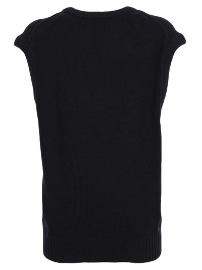 Shop Chloé Top In Iconic Navy