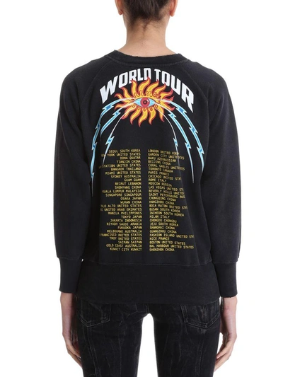 Shop Givenchy Star World Tour Black Sweatshirt