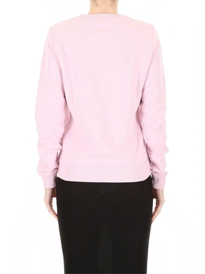 Shop Kenzo Tiger Embroidery Sweatshirt In Pink