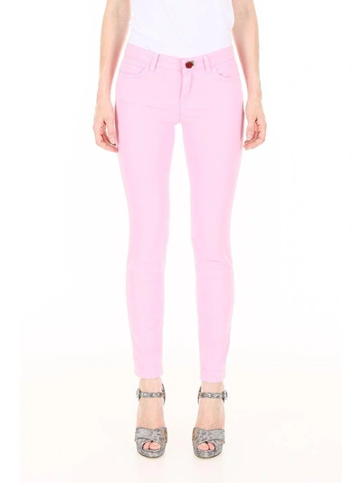 Shop Dolce & Gabbana Pretty Jeans In Rosa Confetto Scuro