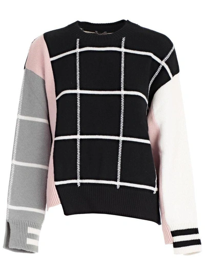 Shop Mrz Knitted Sweater In Black
