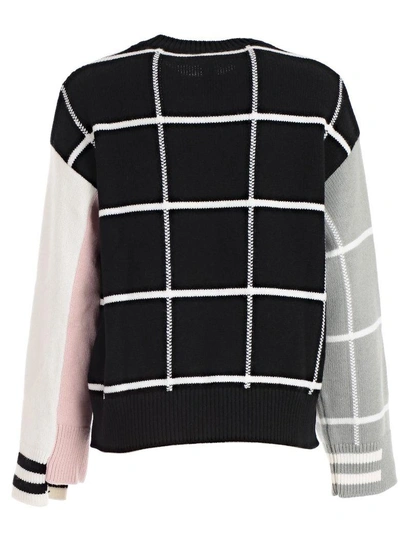 Shop Mrz Knitted Sweater In Black
