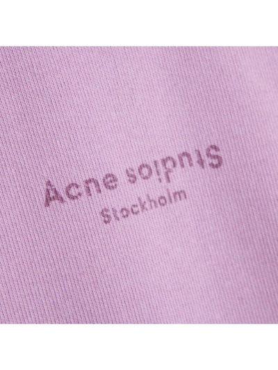 Shop Acne Studios Acne Joghy Hoodie In Candy Pink