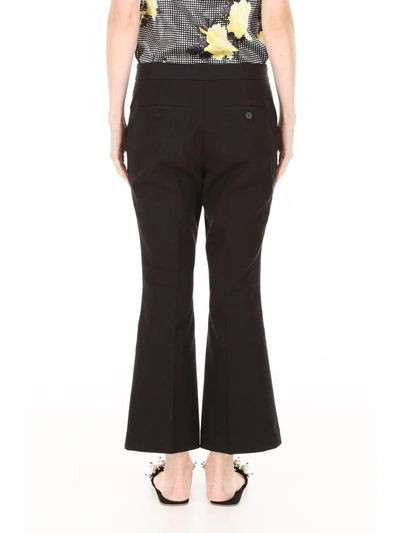 Shop Michael Michael Kors Stretch Trousers In Black (black)