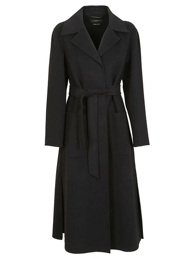 Weekend Max Mara Weekend By Max Mara Giostra Coat In Black | ModeSens