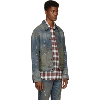 Shop Reese Cooper Blue Coordinate Denim Jacket