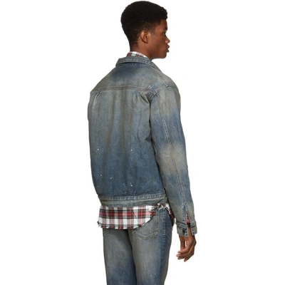 Shop Reese Cooper Blue Coordinate Denim Jacket