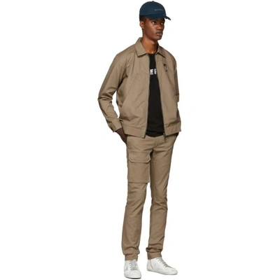 Shop Reese Cooper Khaki Patches Work Jacket