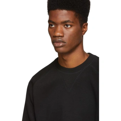 Shop Carhartt Work In Progress Black Chase Sweatshirt In 8990 Blk/gd