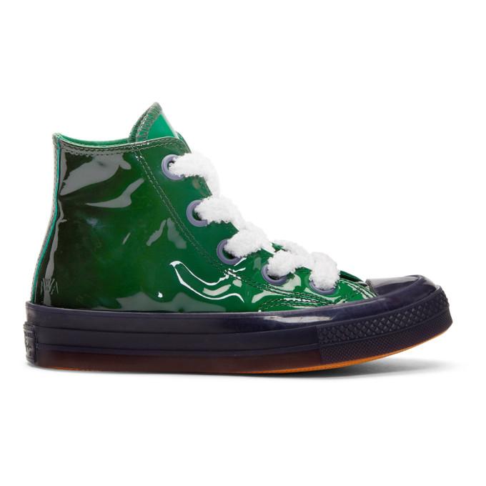 jw anderson green converse