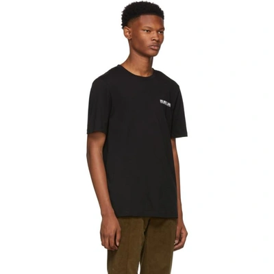 Shop Helmut Lang Black Logo T-shirt