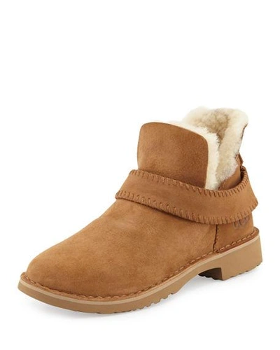 Shop Ugg Mckay Water-resistant Bootie In Chestnut