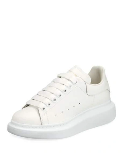 Shop Alexander Mcqueen Oversized Sneakers In White