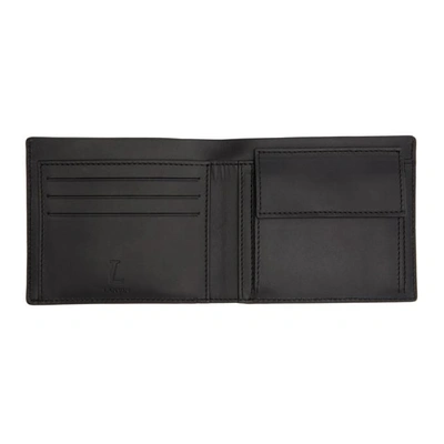 Shop Lanvin Navy & Black Wallet