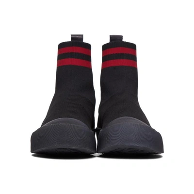 NEIL BARRETT 黑色 SOCK SKATER MID 运动鞋