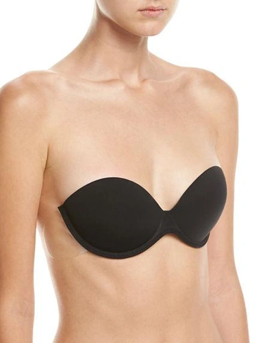 Shop Fashion Forms Go Bare Backless/strapless Push-up Bra In Black