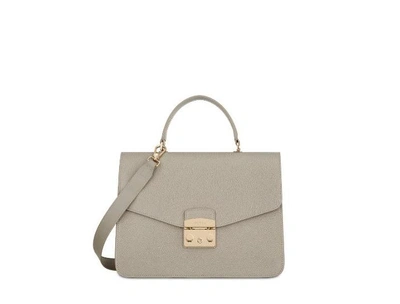 FURLA FURLA METROPOLIS TOP HANDLE M SABBIA B 5183977000